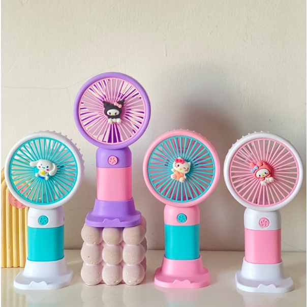 *Kipas Mini Sanrio / Kipas Portable Mini usb / Kipas Mini Travel