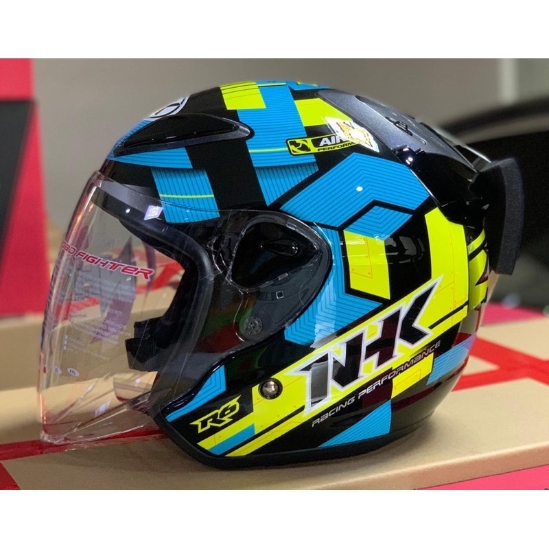 Jual NHK R6 CUBE BLACK YELLOW LIGHT BLUE | Shopee Indonesia
