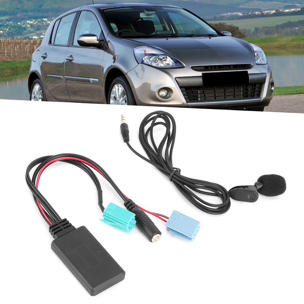 Jual 6Pin Bluetooth Audio Cable Car Stereo AUX IN Adapter With 