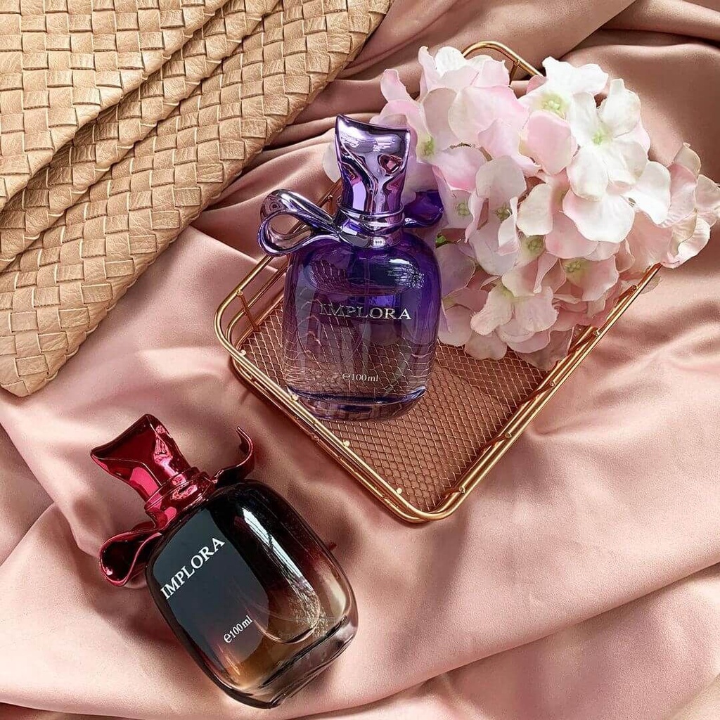 Jual Implora Eau De Parfum (EDP) - Pink Ribbon 168 | 100 ml | Shopee ...