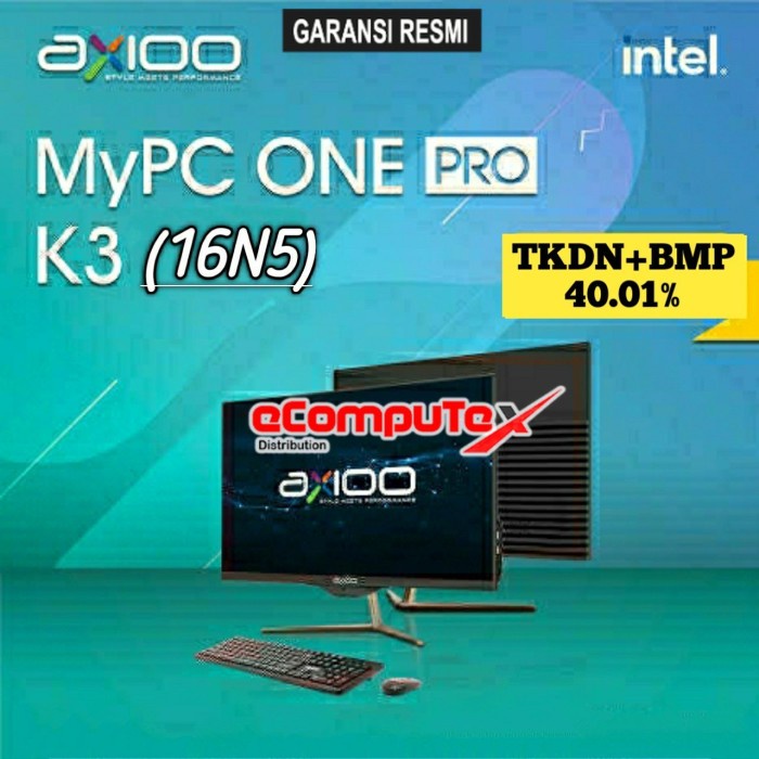 Jual Pc Aio Axioo Mypc One Pro K N I Ram Gb Gb Fhd Tkdn Garansi Resmi