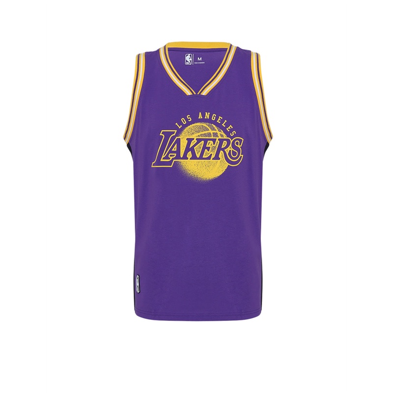 Jual NBA Lakers Men's Muscle Tee - Purple | Shopee Indonesia