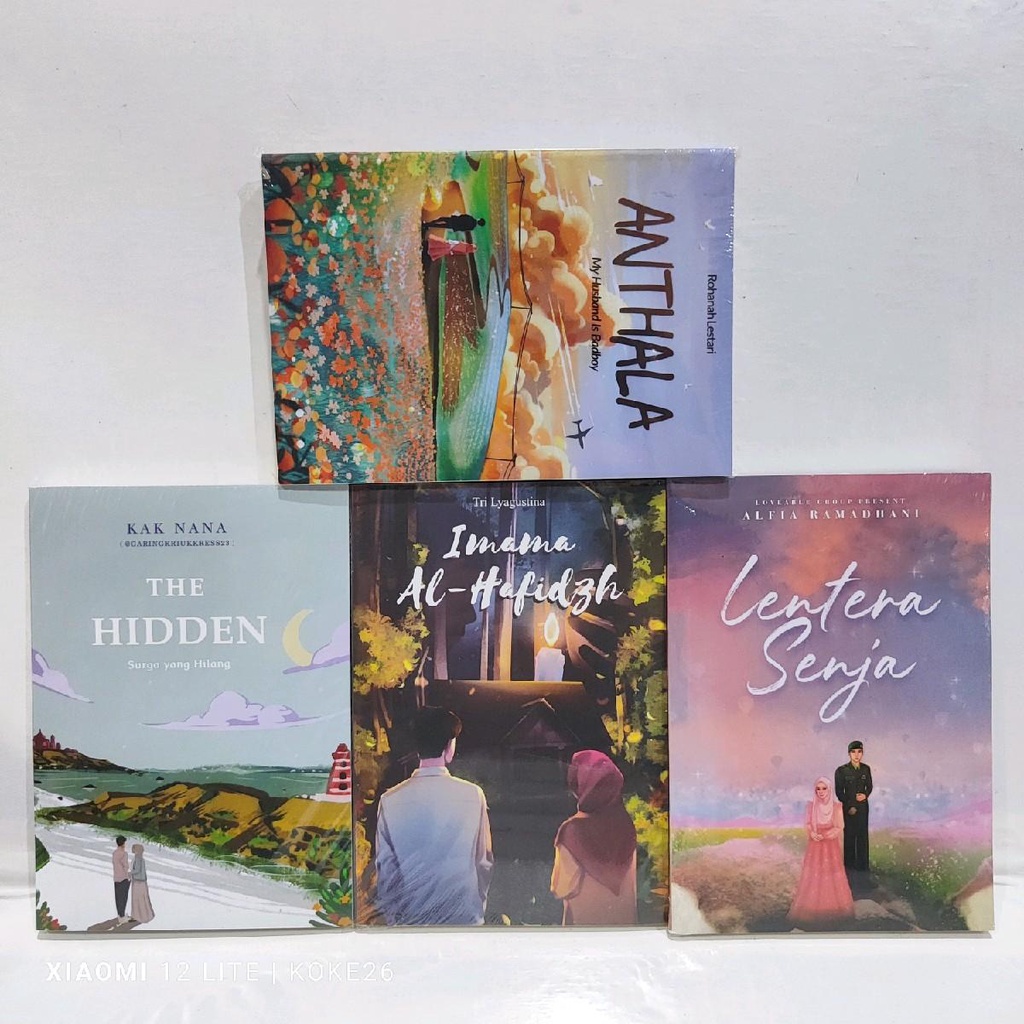 Jual PAKET 4 NOVEL THE HIDDEN + LENTERA SENJA + IMAMA AL HAFIDZH ...