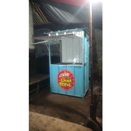 Jual Booth Container Gerobak Murahh/booth Kontainer Dagang | Shopee ...