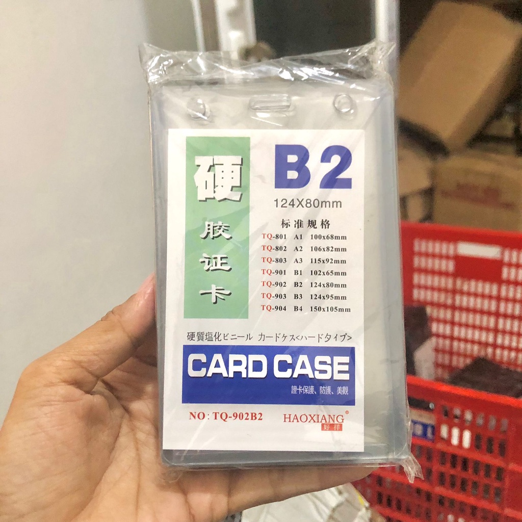 Jual 20 PCS CARD CASE B2 / ID CARD 124X80MM | Shopee Indonesia