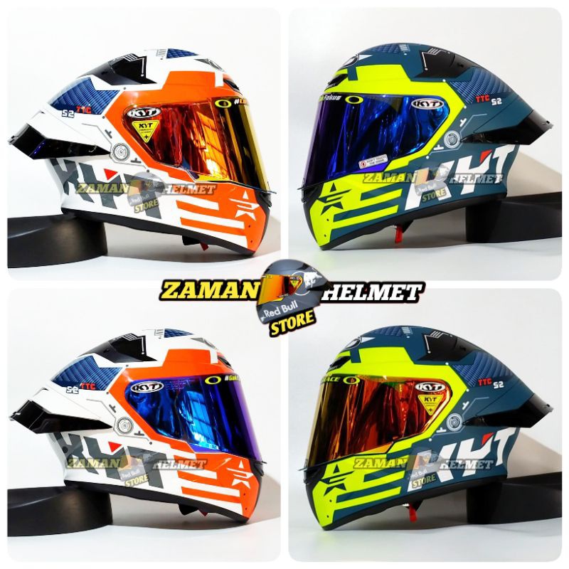 Jual Helm KYT TTCourse Series Motif Fuselage Paket Ganteng (bisa