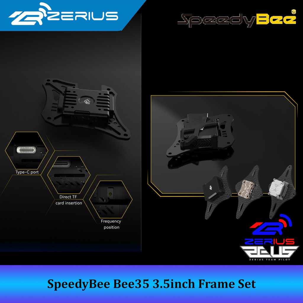 Jual SpeedyBee Bee35 3.5inch Frame Set, Bee35 Pro Frame Set | Shopee ...