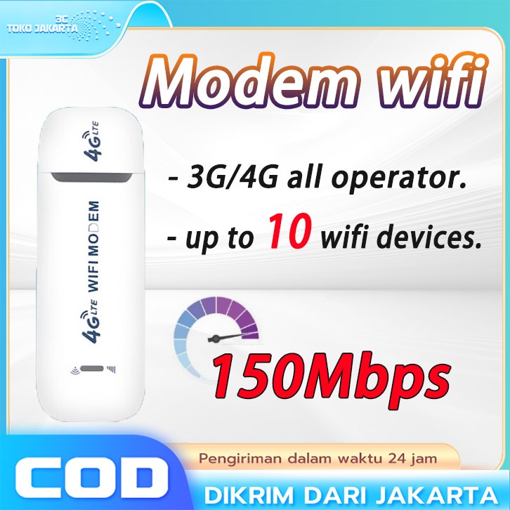 Jual Modem Wifi Portable Modem WIFI 4G All Operator LTE Modem USB