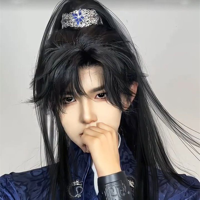 New Chinese-style ancient style Hanfu wig man