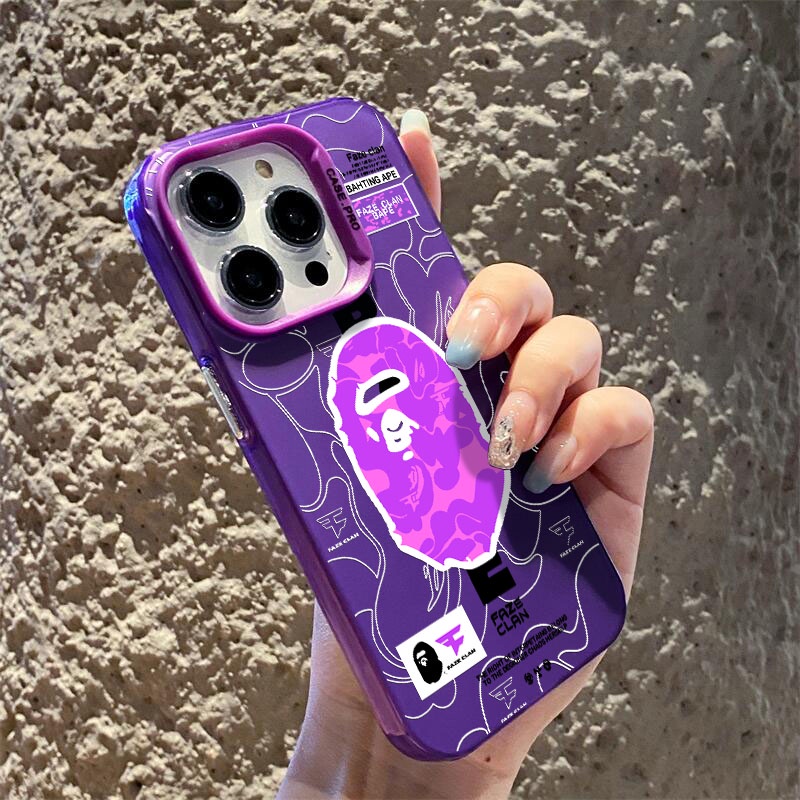 Jual Premium Matte Hard Casing Hp Iphone 15 Promax bape case Untuk ...