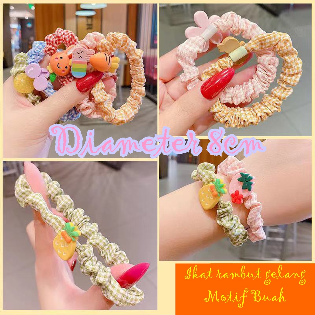 Jual Ikat Rambut Anak Anak Dan Dewasa Karakter Lucu Premium Korean