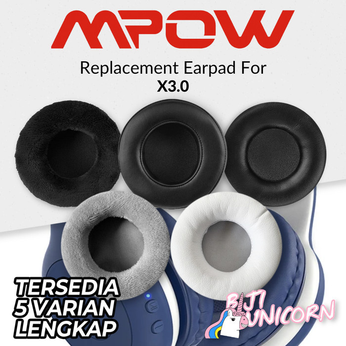 Jual Earpad Earcup Ear Cushion Pad Mpow X3.0 Headphone Busa Foam