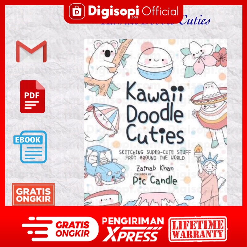 Jual Kawaii Doodle Cuties Sketching SuperCute Stuff from Around the
