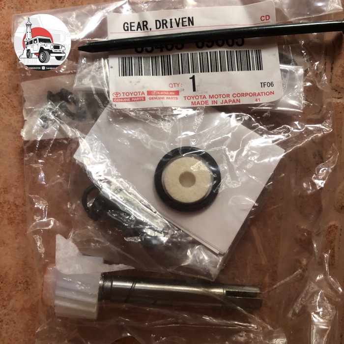 Jual gear gir sub speedo meter transfer gigi driven hardtop fj40 bj40