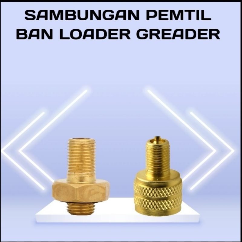 Jual SAMBUNGAN PENTIL BAN LOWDER GREADER TRACTOR ADAPTOR VALVE ...