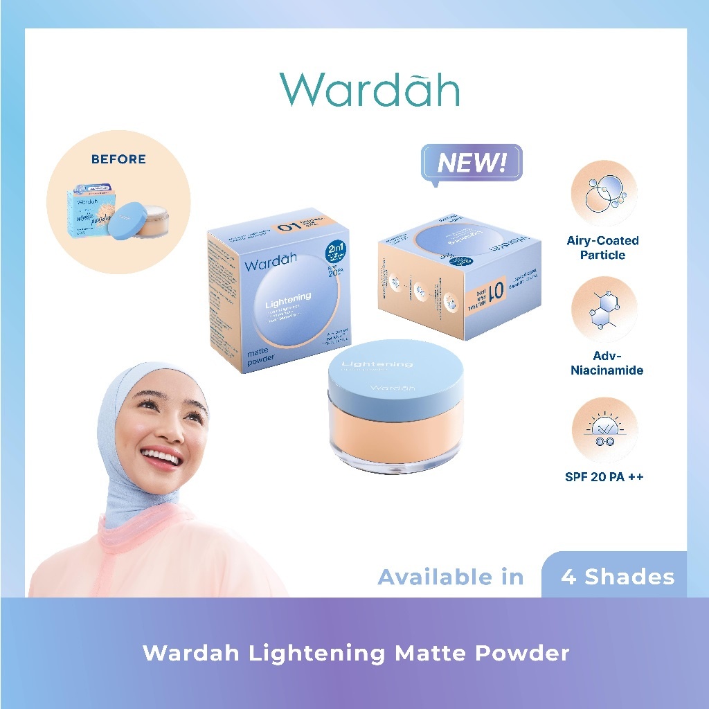 Wardah Loose Powder – Alternatif Murah Untuk Set Solekan?