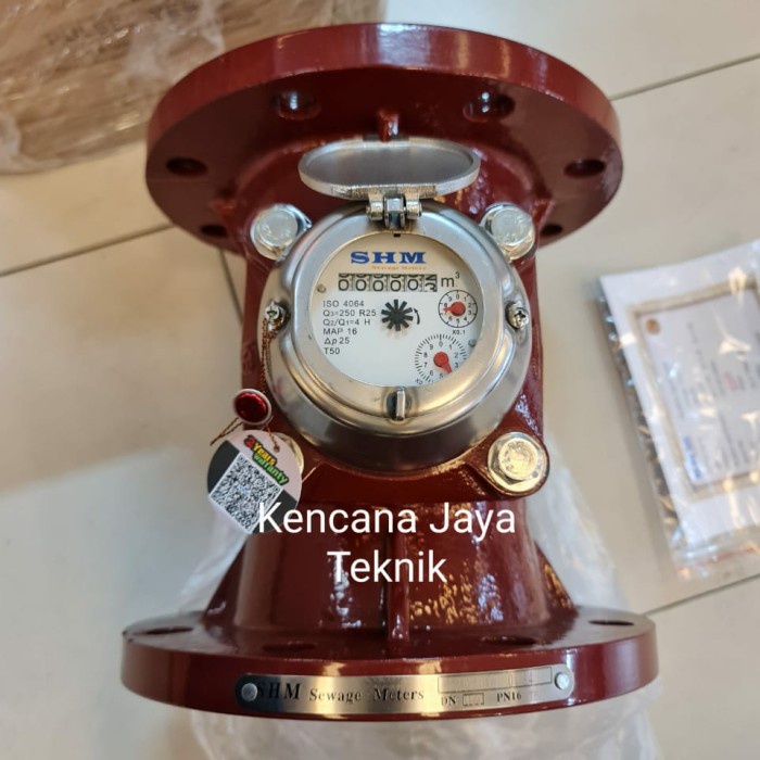Jual SHM Flow Meter / Water Meter / Meteran Air Limbah Kotor 3" inch