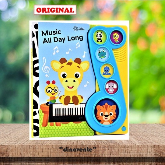 Jual (MURH TAPI PINTAR) Baby Einstein Music All Around Sound Book