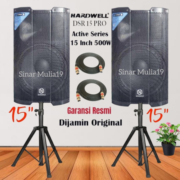 Jual Big Promo Speaker Aktif 15 Inch Terbaik Hardwell Dsr 15 Pro