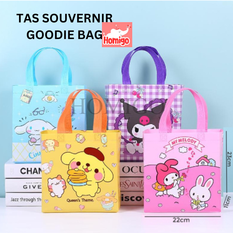 Jual Homigo Tas Souvernir Ulang Tahun Anak Kado Ultah Snack Goodie Bag ...