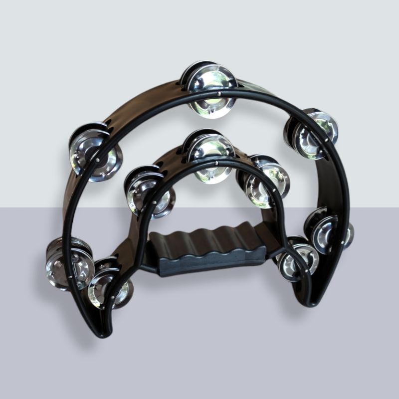 Jual Alat Musik Tamborin Tambourine Double Ring Kecrekan Tambourine ...