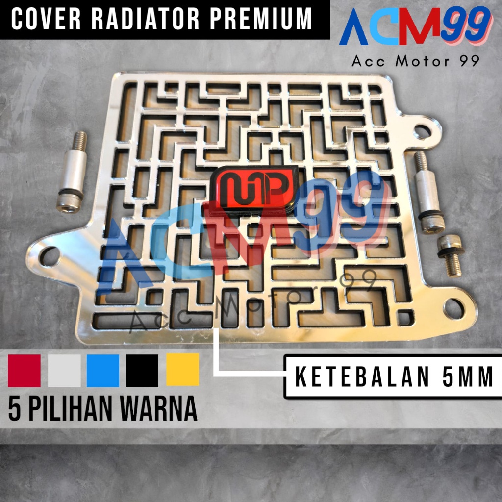 Jual Cover Radiator Vario 125 Vario 150 Pcx 150 Adv 150 bahan akrilik ...