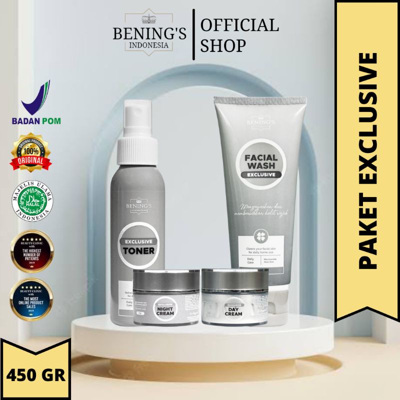 Jual BENING SKINCARE DOCTOR OKY PRATAMA PAKET FLEK EXCLUSIVE | BENING ...