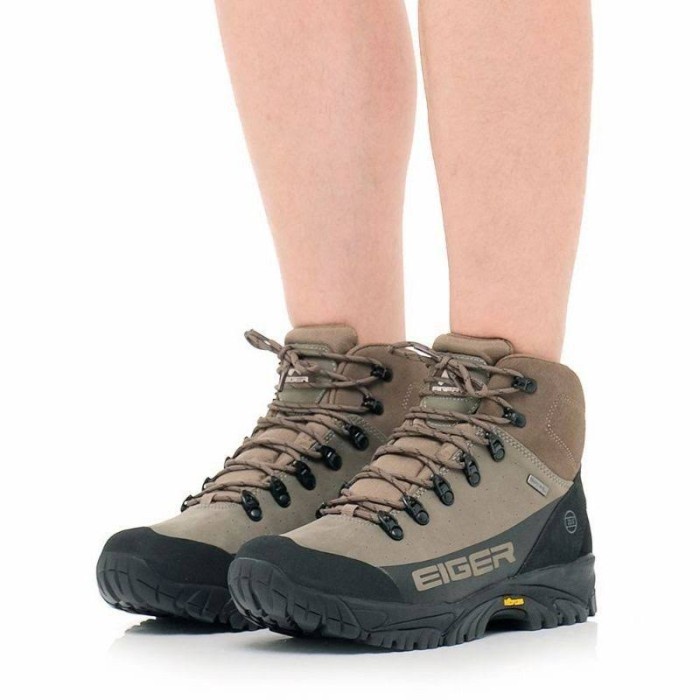 Jual sepatu gunung eiger eagle plum 2.0 mid cut shoes sepatu hiking ...