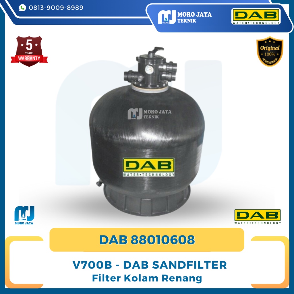 Jual Sand Filter Kolam Renang DAB V700B - Filter Pompa Euroswim DAB 28 ...