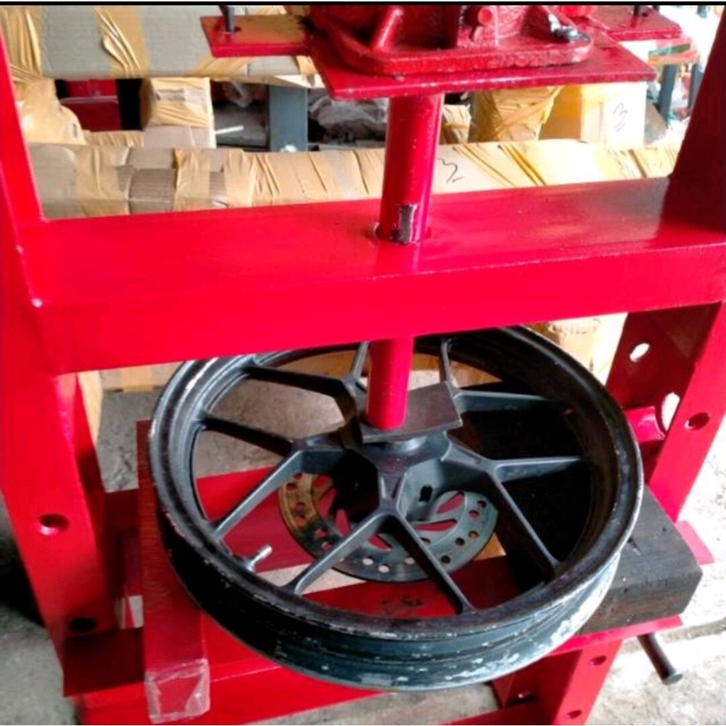 Jual Alat press velg pelek Bintang press fork press laker Kruk as press ...
