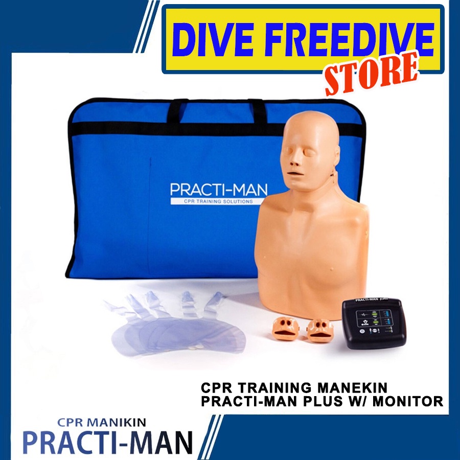 Jual Cpr Training Manekin Practi Man Practiman Plus With Monitor Adult