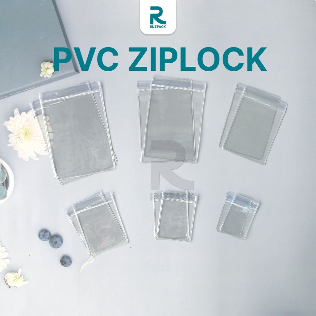 Jual PVC Zip Lock Zipper Storage Bag Tas Perhiasan Plastik Travel ...