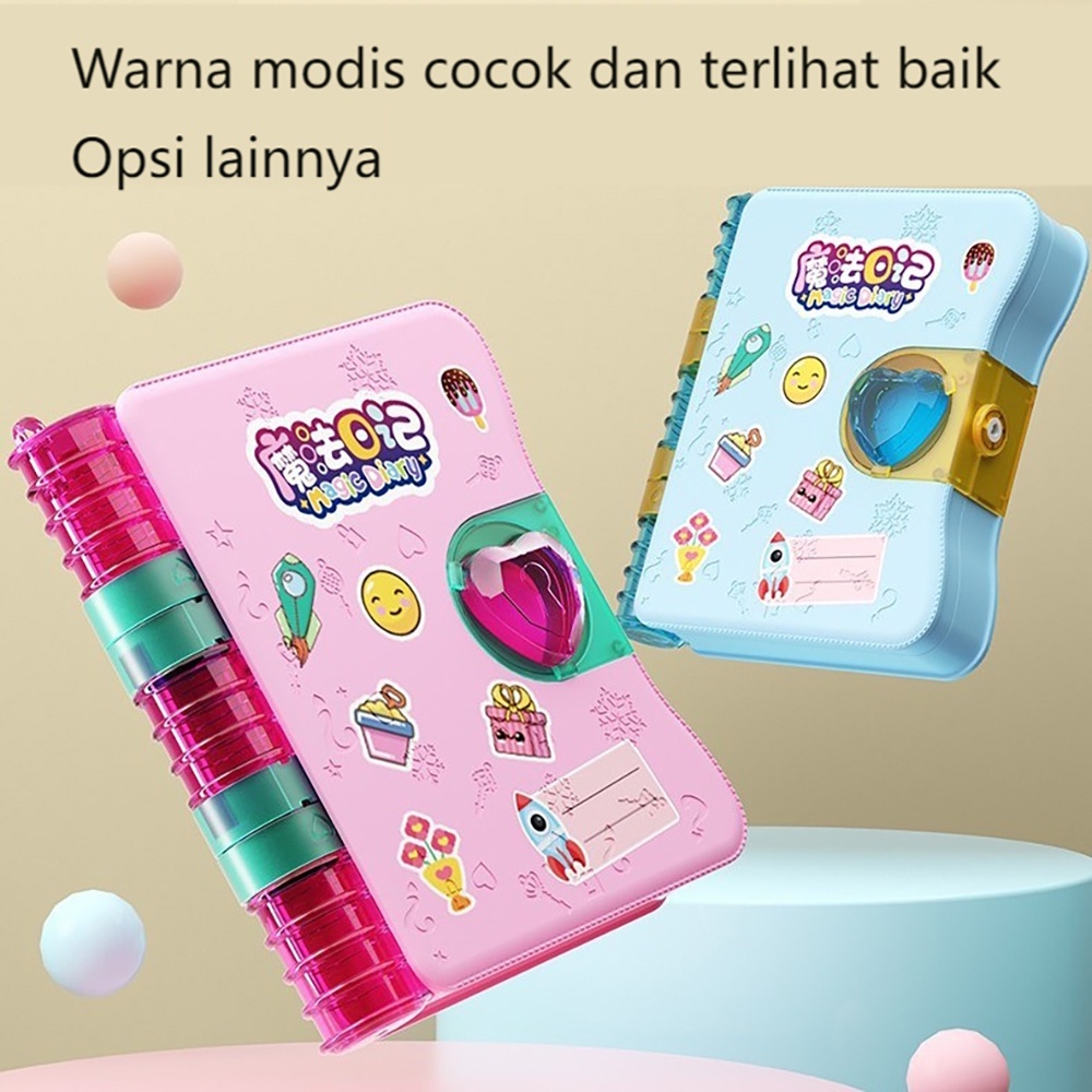 Jual mainan edukasi anak diy magic water spirit cetakan gambar warna warni  di Seller Zenonn Shop - Wanasari, Kab. Bekasi