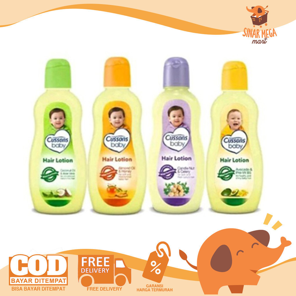 Jual Cussons Baby Hair Lotion 200ML [100+100ML] Perawatan Rambut
