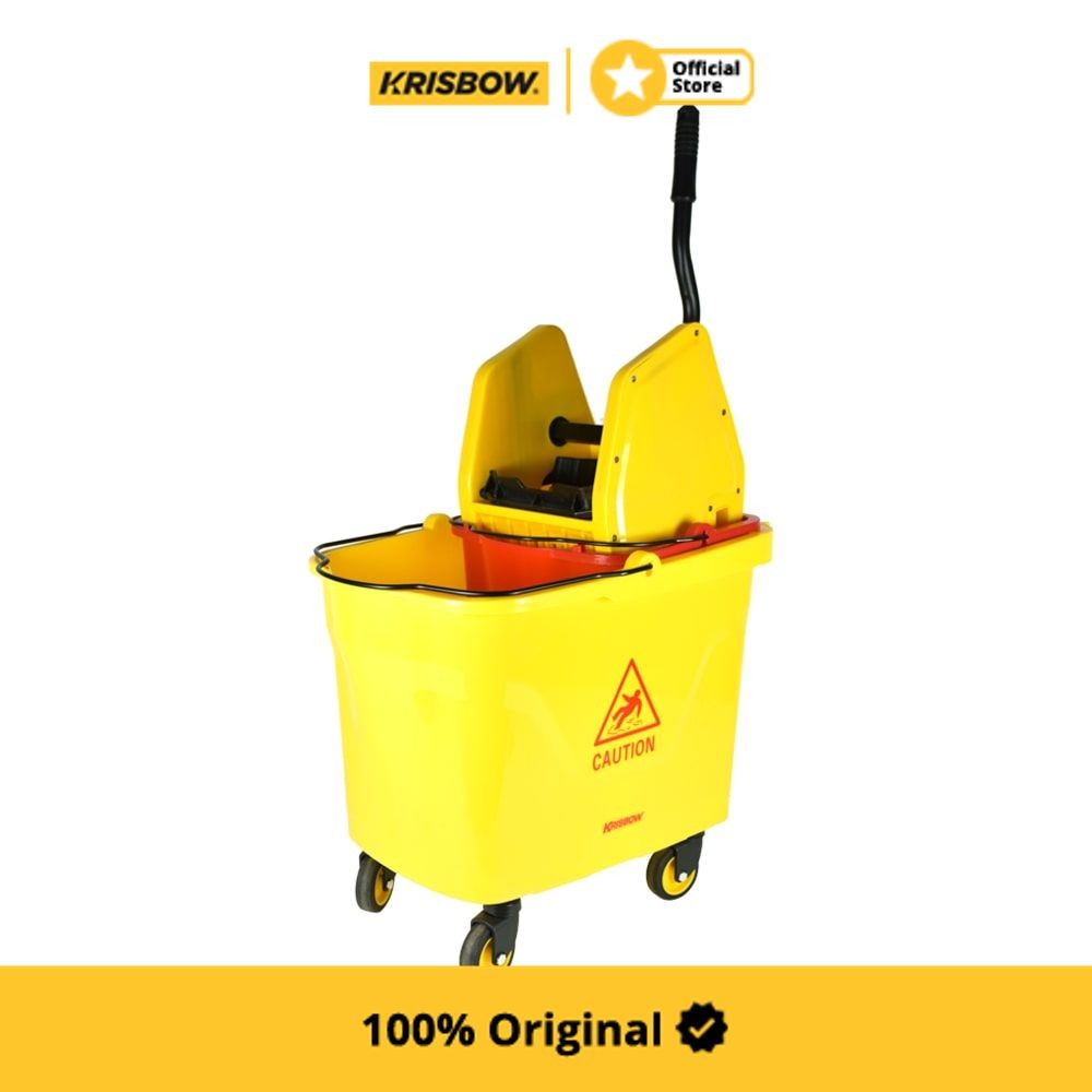 Jual Krisbow Bucket Wringer Ember Pel Peras 35/15 ltr - Kuning | Shopee ...