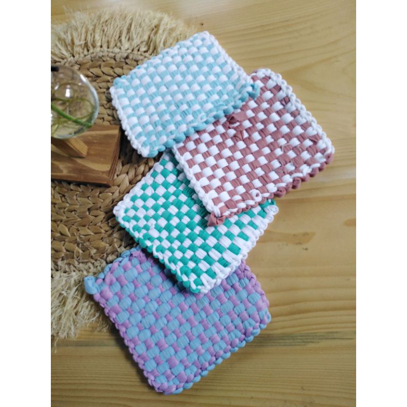 Jual LAP RAJUT CEMPAL Kain Lap Pegangan Penahan Anti Panas Panci Wajan ...