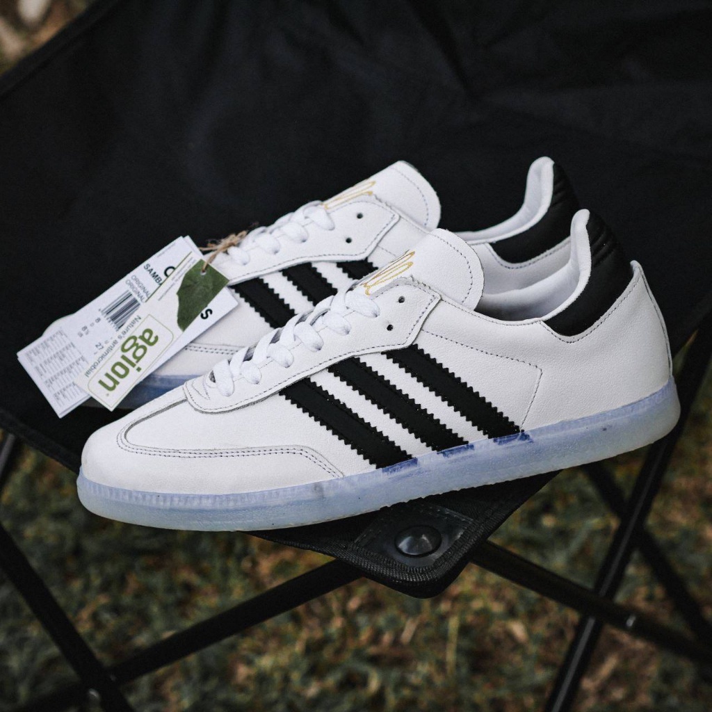 Jual Sneakers Casual Adidas Samba Skate X Jason Dill White Black