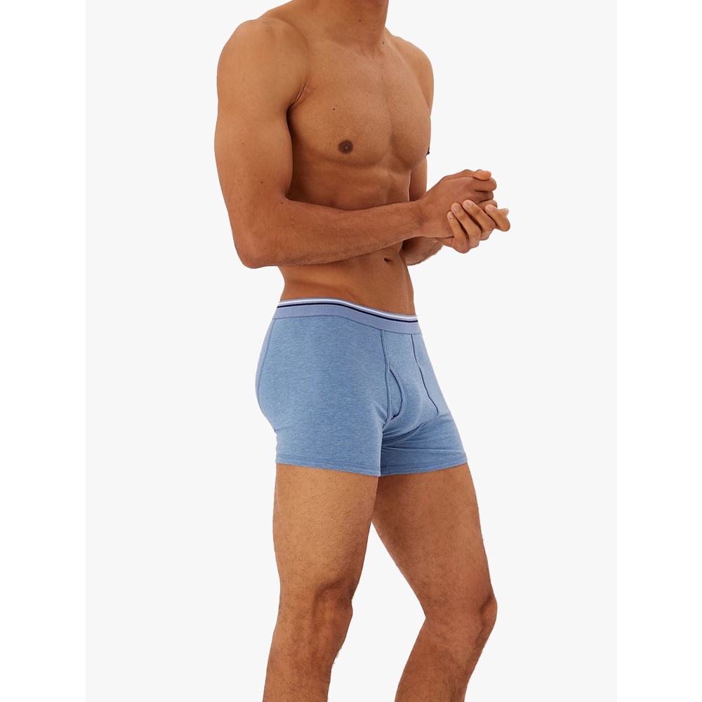 Jual M&S - Celana Dalam Pria - 5pk Cotton Stretch Cool & Fresh™ Trunks ...