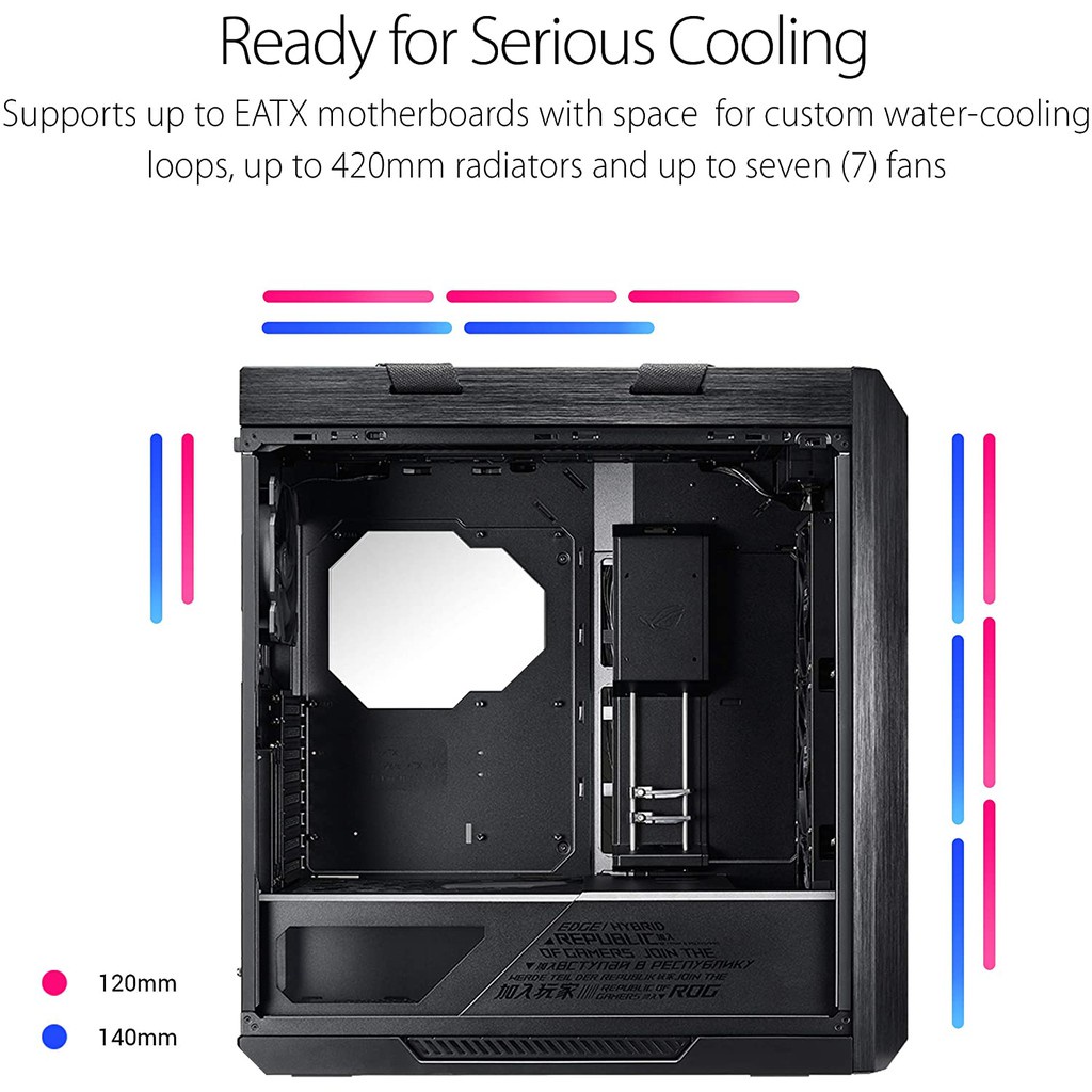 Jual Computer Case / Casing PC Asus ROG Strix Helios | Shopee Indonesia