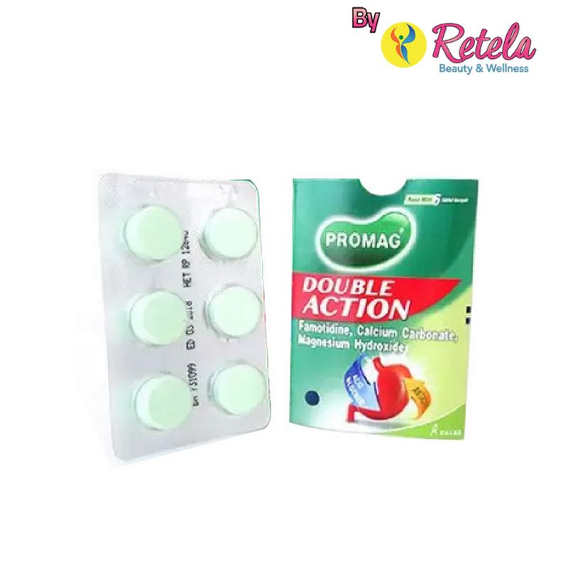 Jual PROMAG DOUBLE ACTION 1 BLISTER 6 TABLET | Shopee Indonesia
