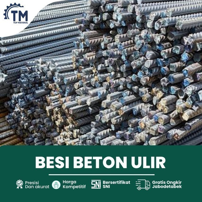 Jual Besi Beton Ulir 25mm X 12M Merek MS Full SNI - Ready MS,LS,BPS ...