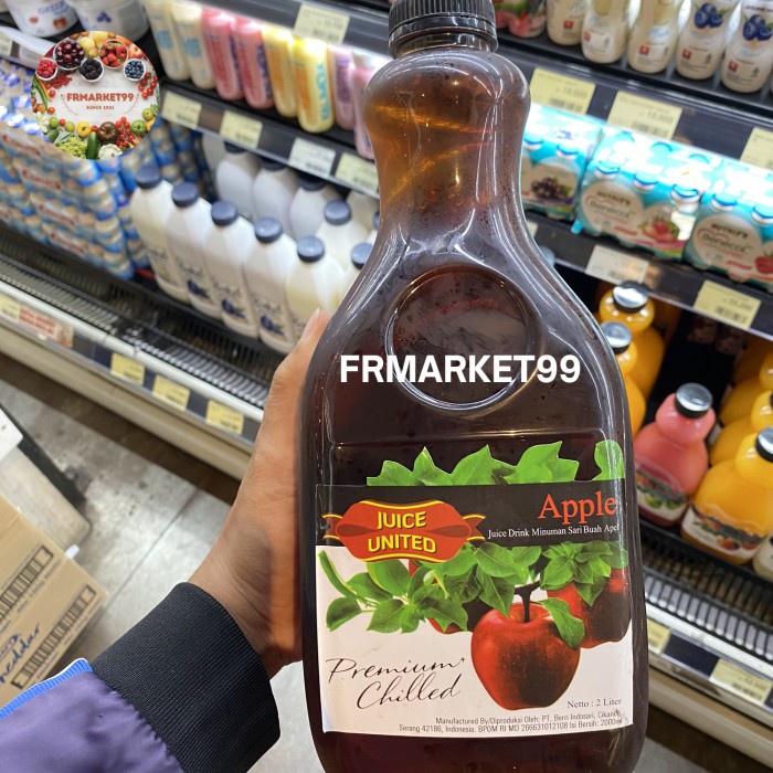 Jual Berri Juice Apple Juice Drink Minuman Sari Buah Apel Jus Apel 2 Ltr Shopee Indonesia