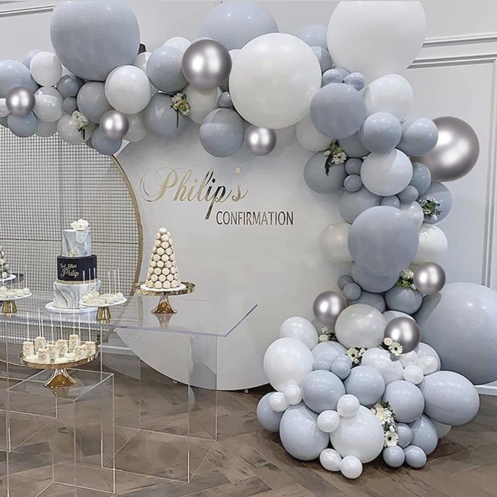 Jual 109 Pcs/set Putih Balon Garland untuk Dekorasi Pesta Ulang Tahun