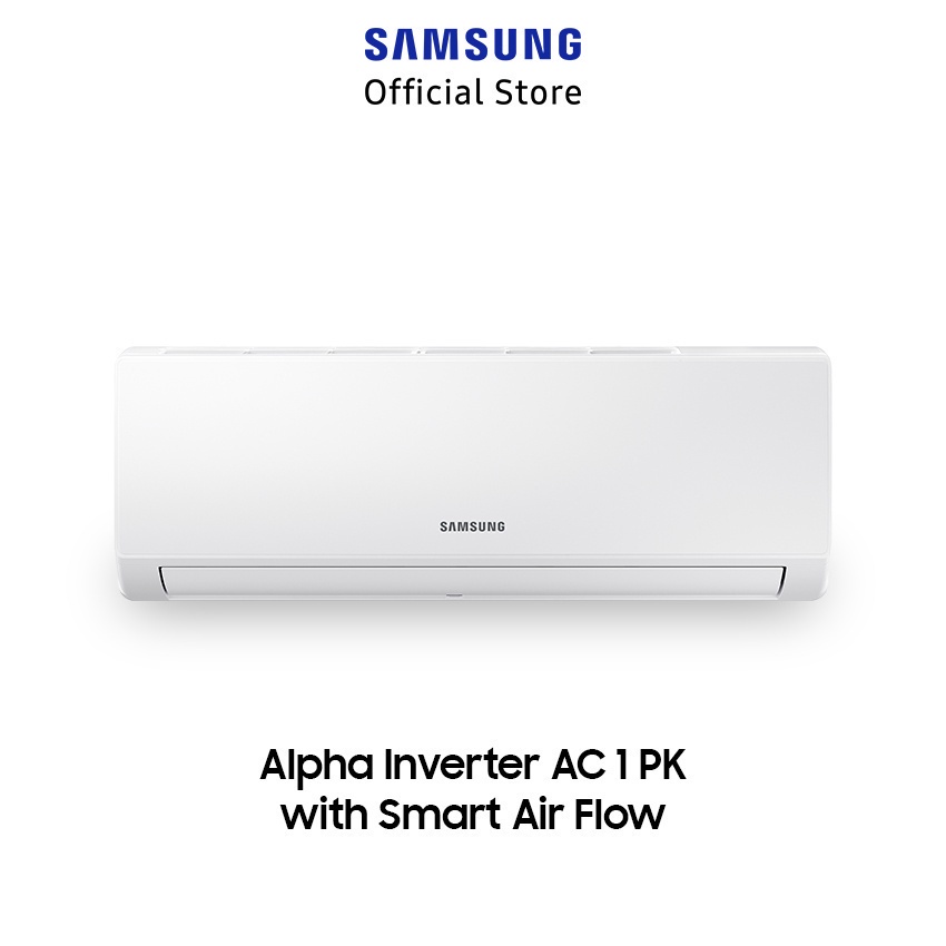 Jual Samsung Ac Pk Alpha Inverter Dengan Smart Air Flow Ar Ayhlawknse Shopee Indonesia