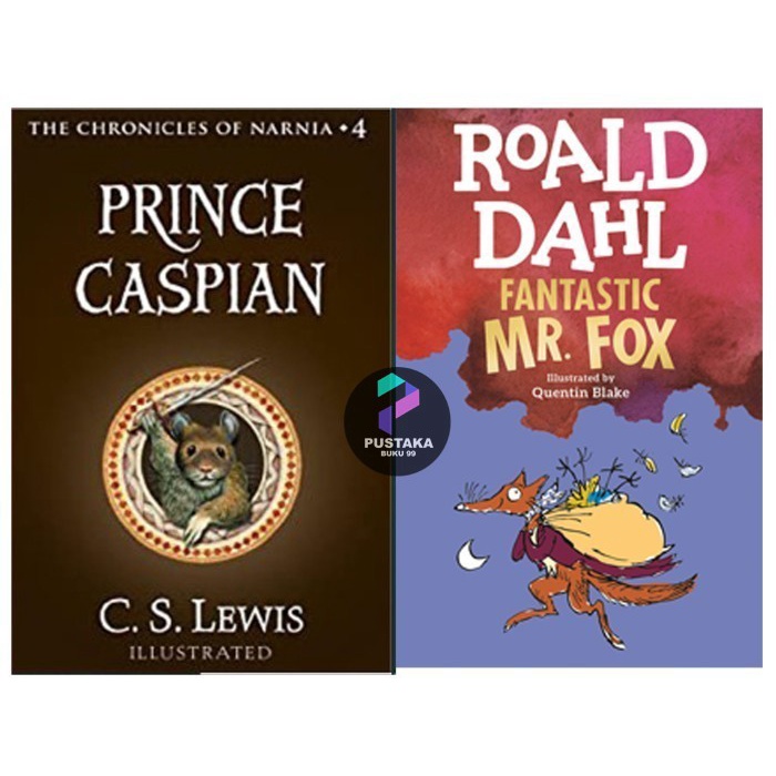 Jual Narnia Prince Caspian dan Roald Dahl Mr. Fantastic Fox English ...