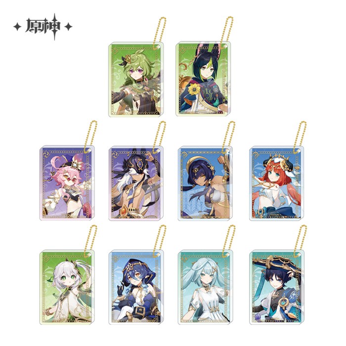 Jual Genshin Impact Sumeru Character Standing Painting Acrylic Pendant ...