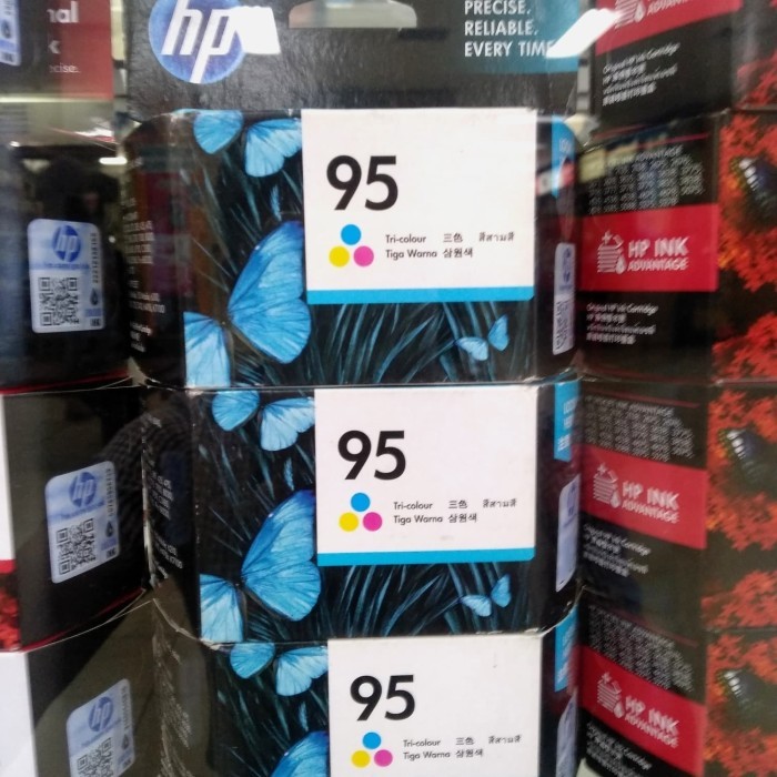 Jual Tinta HP 95 colour ink catridge ORIGINAL | Shopee Indonesia