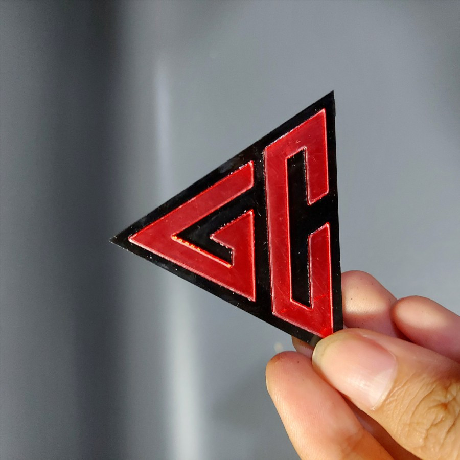 Jual Emblem GC stiker Viral hits Akrilik | Shopee Indonesia