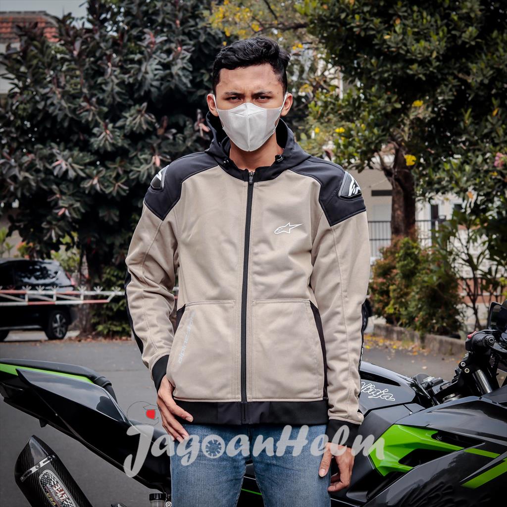 Jual ALPINESTARS SEKTOR MESH V2 | FLINT BLACK | HOODIE ASIA JAKET 