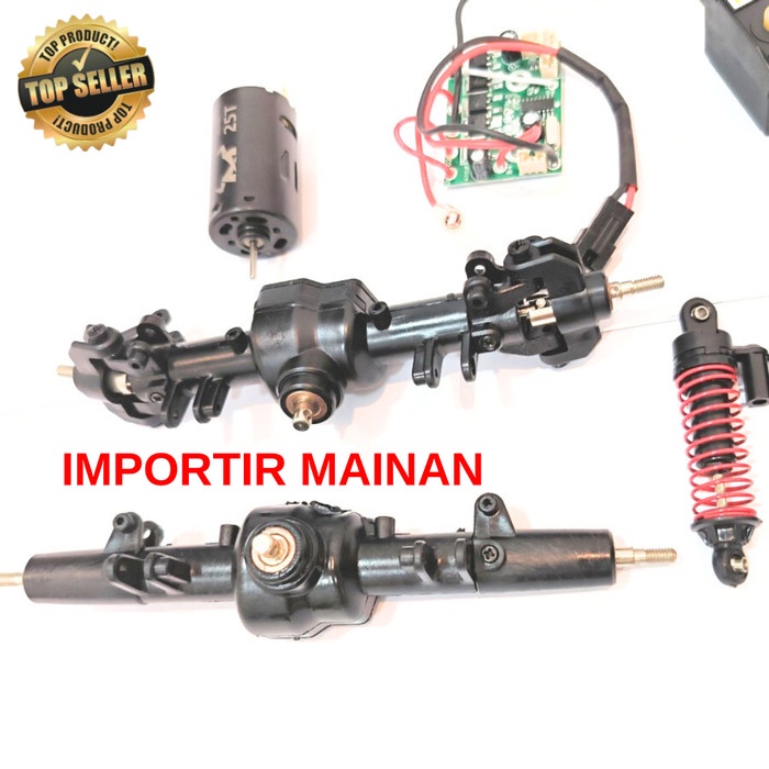 Jual part MN128 MN86S motor receiver board servo 25g shock front bridge ...